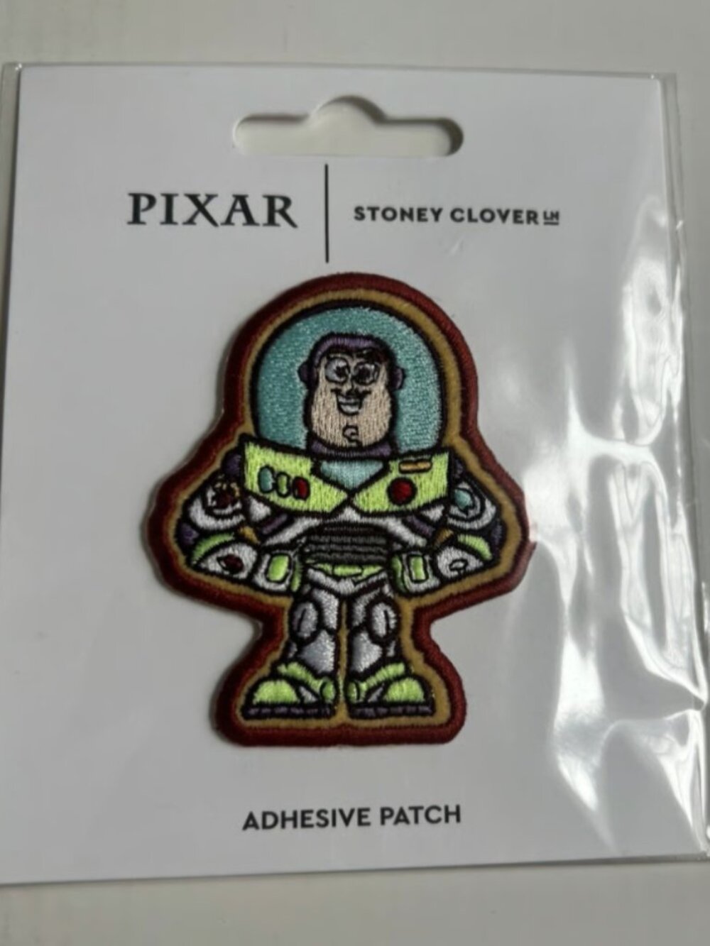 Stoney Clover Lane Disney Pixar Toy Story Buzz Lightyear Patch Adhesive Brown